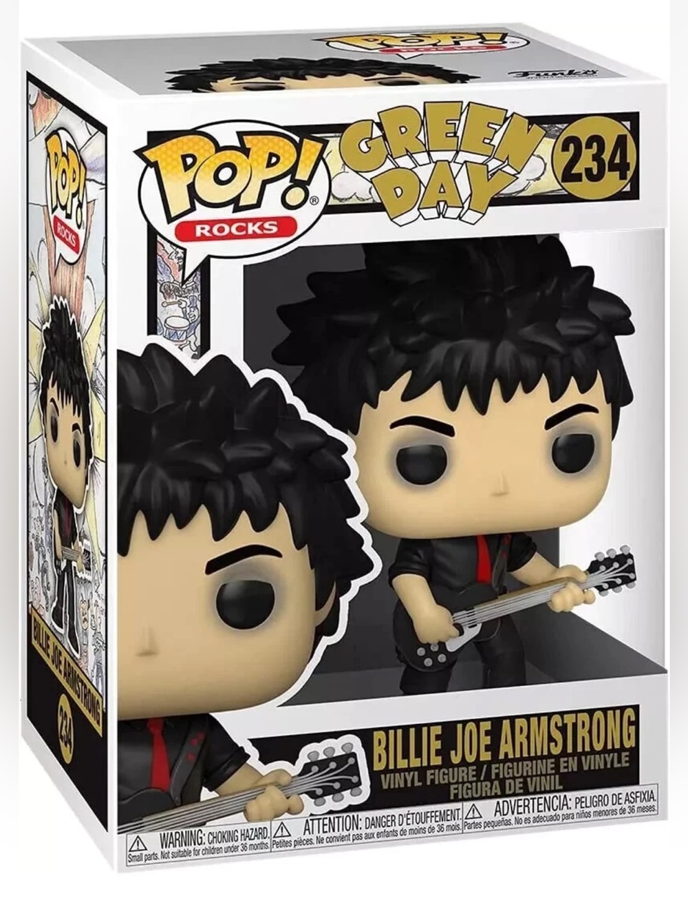 Funko Pop Rocks Green Day Billie Joe Armstrong Vinyl Vaulted Toy Figure